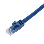 Picture of 20ft Blue CAT 6 PVC Ethernet Cable Snagless Easy Boot RJ-45 M/M