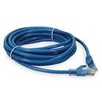 Picture of 20ft Blue CAT 6 PVC Ethernet Cable Snagless Easy Boot RJ-45 M/M