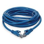 Picture of 20ft Blue CAT 6 PVC Ethernet Cable Snagless Easy Boot RJ-45 M/M