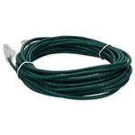 Picture of 20ft Green CAT 6 Slim PVC Ethernet Cable Snagless Clear-Claw RJ-45 M/M
