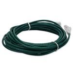 Picture of 20ft Green CAT 6 Slim PVC Ethernet Cable Snagless Clear-Claw RJ-45 M/M