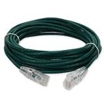 Picture of 20ft Green CAT 6 Slim PVC Ethernet Cable Snagless Clear-Claw RJ-45 M/M