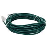 Picture of 24ft Green CAT 6 Slim PVC Ethernet Cable Snagless Clear-Claw RJ-45 M/M