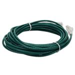 Picture of 24ft Green CAT 6 Slim PVC Ethernet Cable Snagless Clear-Claw RJ-45 M/M
