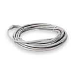 Picture of 25ft White CAT 5E PVC Ethernet Cable Snagless Bubble Boot RJ-45 M/M