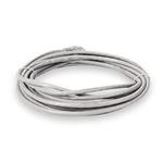Picture of 25ft White CAT 5E PVC Ethernet Cable Snagless Bubble Boot RJ-45 M/M