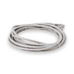 Picture of 25ft White CAT 5E PVC Ethernet Cable Snagless Bubble Boot RJ-45 M/M
