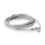 Picture of 25ft White CAT 5E PVC Ethernet Cable Snagless Bubble Boot RJ-45 M/M