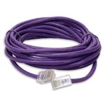 Picture of 25ft Purple CAT 5E PVC Ethernet Cable Non-Booted RJ-45 M/M