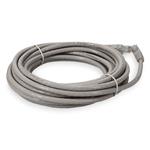 Picture of 25ft Gray CAT 6A PVC Ethernet Cable Snagless Easy Clear Boot TAA RJ-45 M/M