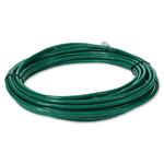 Picture of 25ft Green CAT 6A Shielded PVC Ethernet Cable Snagless Easy Clear Boot RJ-45 M/M