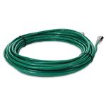 Picture of 25ft Green CAT 6A Shielded PVC Ethernet Cable Snagless Easy Clear Boot RJ-45 M/M
