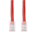 Picture of 2ft Red CAT 6 PVC Ethernet Cable Non-Booted RJ-45 M/M
