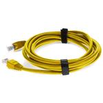 Picture of 2m Yellow CAT 5E PVC Ethernet Cable Snagless Bubble Boot RJ-45 M/M