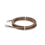 Picture of 2m Brown CAT 6A PVC Ethernet Cable Snagless Bubble Boot RJ-45 M/M