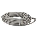 Picture of 300ft Gray CAT 6A PVC Ethernet Cable Snagless Bubble Boot RJ-45 M/M
