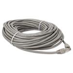Picture of 300ft Gray CAT 6A PVC Ethernet Cable Snagless Bubble Boot RJ-45 M/M