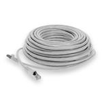 Picture of 300ft White CAT 7 Shielded (S/FTP) PVC Ethernet Cable Snagless Bubble Boot RJ-45 M/M
