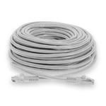 Picture of 300ft White CAT 7 Shielded (S/FTP) PVC Ethernet Cable Snagless Bubble Boot RJ-45 M/M
