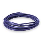 Picture of 30ft Purple CAT 5E PVC Ethernet Cable Snagless Bubble Boot RJ-45 M/M