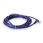 Picture of 30ft Purple CAT 5E PVC Ethernet Cable Snagless Bubble Boot RJ-45 M/M
