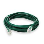 Picture of 30ft Green CAT 6 Plenum-Rated Ethernet Cable Snagless Easy Clear Boot TAA RJ-45 M/M
