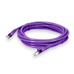 Picture of 30ft Violet CAT 6 Shielded PVC Ethernet Cable Snagless Easy Clear Boot RJ-45 M/M