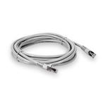 Picture of 30ft White CAT 6 Shielded PVC Ethernet Cable Snagless Easy Clear Boot RJ-45 M/M