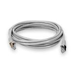 Picture of 30ft White CAT 6 Shielded PVC Ethernet Cable Snagless Easy Clear Boot RJ-45 M/M