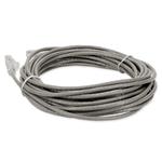 Picture of 30ft Gray CAT 6 Slim PVC Ethernet Cable Snagless Clear-Claw RJ-45 M/M