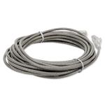 Picture of 30ft Gray CAT 6 Slim PVC Ethernet Cable Snagless Clear-Claw RJ-45 M/M