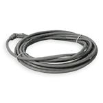 Picture of 35ft Gray CAT 5E PVC Ethernet Cable Snagless Bubble Boot RJ-45 M/M