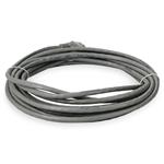 Picture of 35ft Gray CAT 5E PVC Ethernet Cable Snagless Bubble Boot RJ-45 M/M