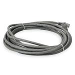 Picture of 35ft Gray CAT 5E PVC Ethernet Cable Snagless Bubble Boot RJ-45 M/M