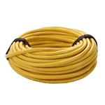 Picture of 35ft Yellow CAT 6A PVC Ethernet Cable Snagless Bubble Boot RJ-45 M/M