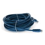 Picture of 36ft Blue CAT 6 PVC Ethernet Cable Snagless Bubble Boot RJ-45 M/M