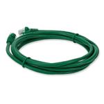 Picture of 3ft Green CAT 5E PVC Ethernet Cable Snagless Bubble Boot RJ-45 M/M