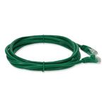 Picture of 3ft Green CAT 5E PVC Ethernet Cable Snagless Bubble Boot RJ-45 M/M