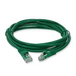 Picture of 3ft Green CAT 5E PVC Ethernet Cable Snagless Bubble Boot RJ-45 M/M