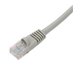 Picture of 3ft Gray CAT 5E PVC Ethernet Cable Snagless Bubble Boot RJ-45 M/M