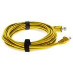 Picture of 3ft Yellow CAT 5E PVC Ethernet Cable Snagless Bubble Boot RJ-45 M/M