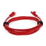 Picture of 3ft Red CAT 6 PVC Ethernet Cable Snagless Bubble Boot RJ-45 M/M