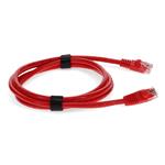 Picture of 3ft Red CAT 6 PVC Ethernet Cable Snagless Bubble Boot RJ-45 M/M