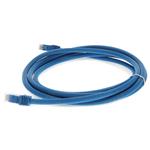 Picture of 25-Pieces of 3ft Blue CAT 6A PVC Ethernet Cables Snagless Bubble Boot RJ-45 M/M