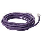 Picture of 3ft Purple CAT 6 PVC Ethernet Cable Non-Booted RJ-45 M/M