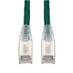 Picture of 3ft Green CAT 6 Shielded PVC Ethernet Cable Snagless Easy Clear Boot TAA RJ-45 M/M