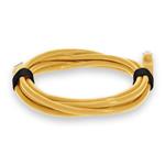 Picture of 3ft Yellow CAT 7 Shielded (S/FTP) PVC Ethernet Cable Snagless Bubble Boot RJ-45 M/M