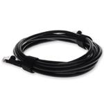 Picture of 3m Black CAT 5E PVC Ethernet Cable Snagless Bubble Boot RJ-45 M/M