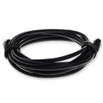 Picture of 3m Black CAT 5E PVC Ethernet Cable Snagless Bubble Boot RJ-45 M/M