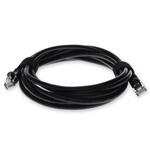 Picture of 3m Black CAT 5E PVC Ethernet Cable Snagless Bubble Boot RJ-45 M/M